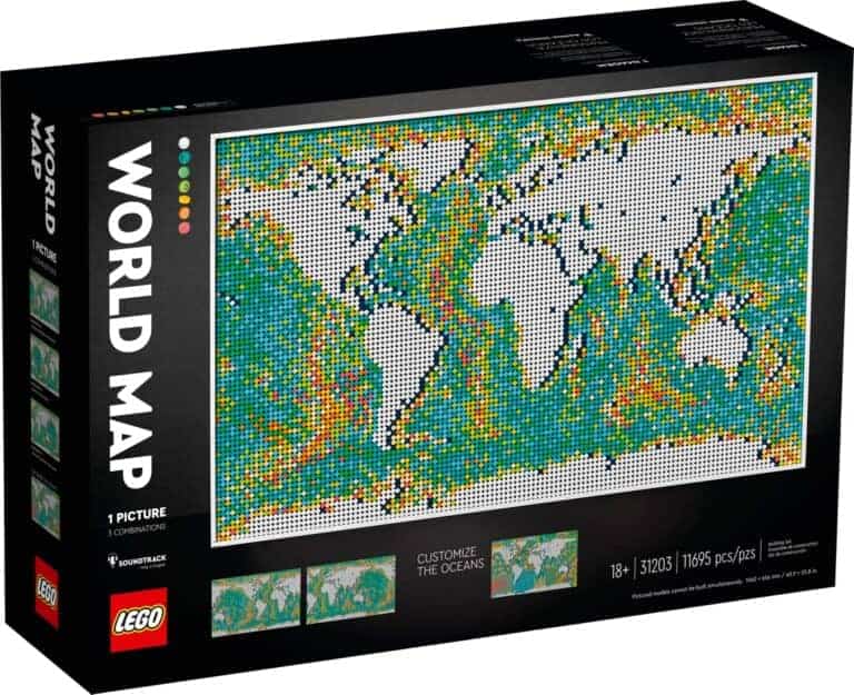 LEGO 31203 World Map