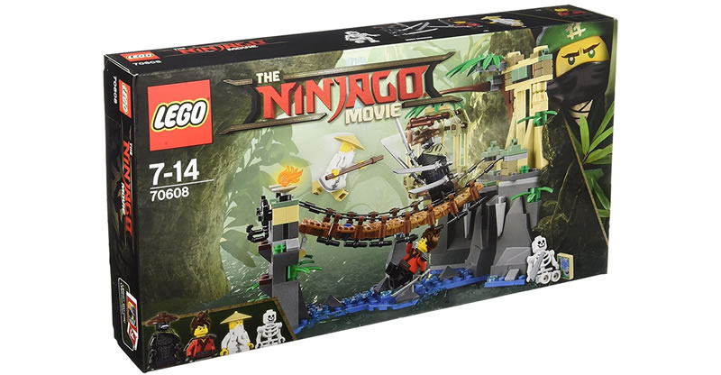LEGO Ninjago Master Falls Building (70608) Review Fall Bridge is Falling Down Brick Dave