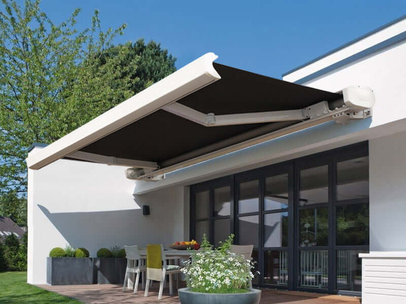 fixed awnings near me Brickell Blinds