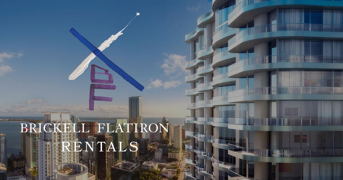 Brickell Flatiron Miami Rentals