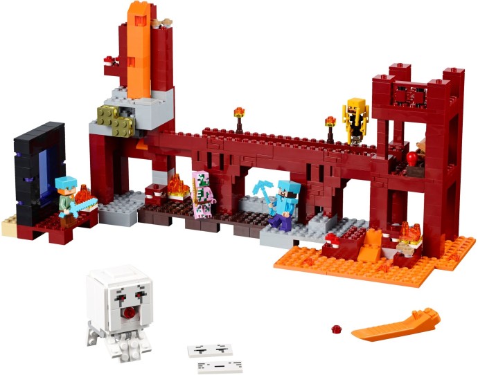 Bricker Construction Toy by LEGO 21122 The Nether Fortress