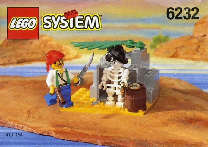 Bricker Конструктор LEGO 6232 Skeleton Crew