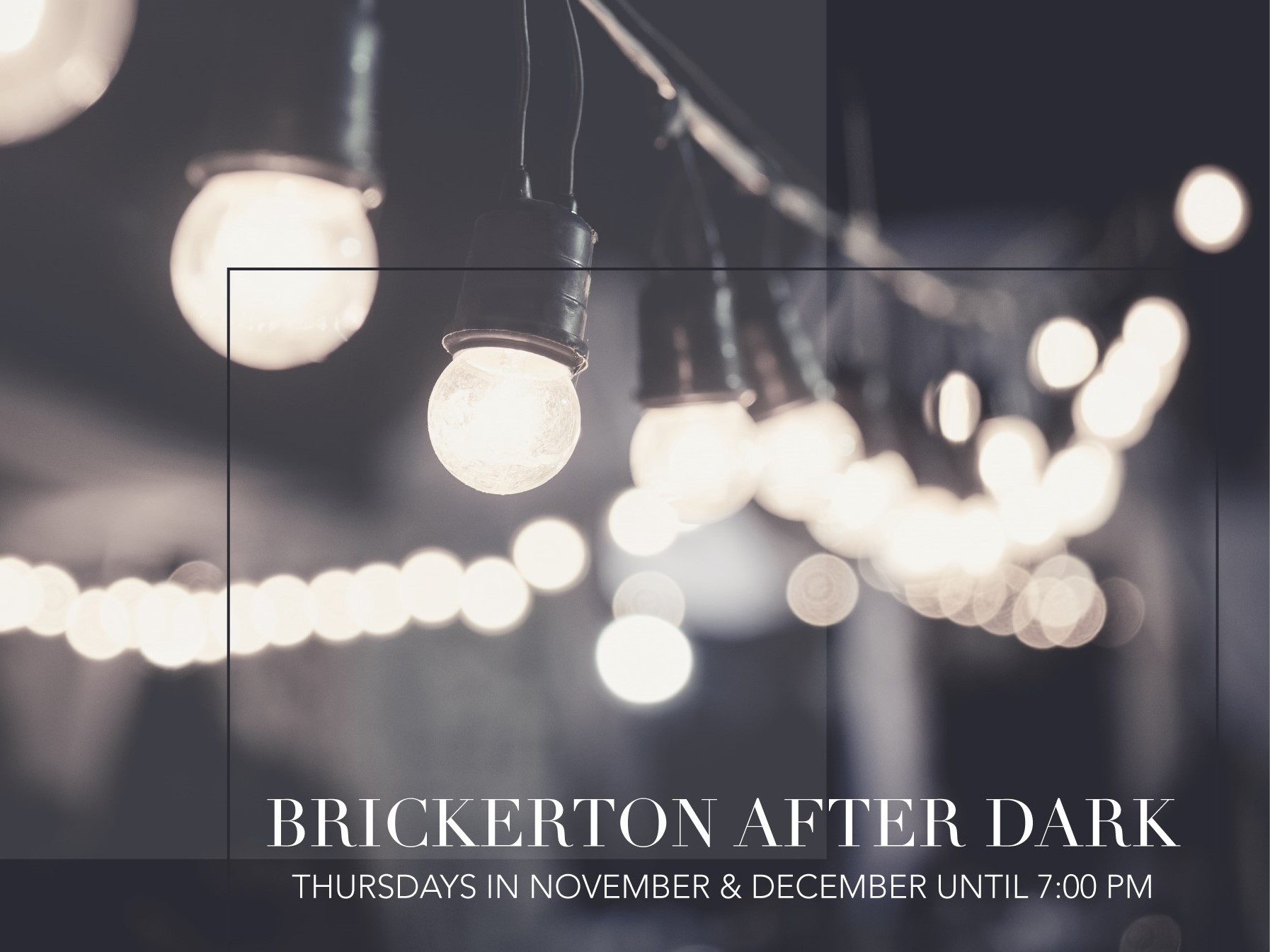 What’s Happening at Brickerton Brickerton The Shops at