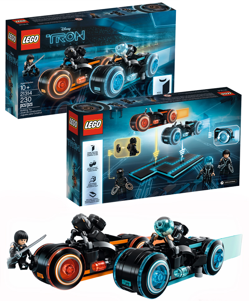 LEGO IDEAS set TRON LEGACY 21314 Announced