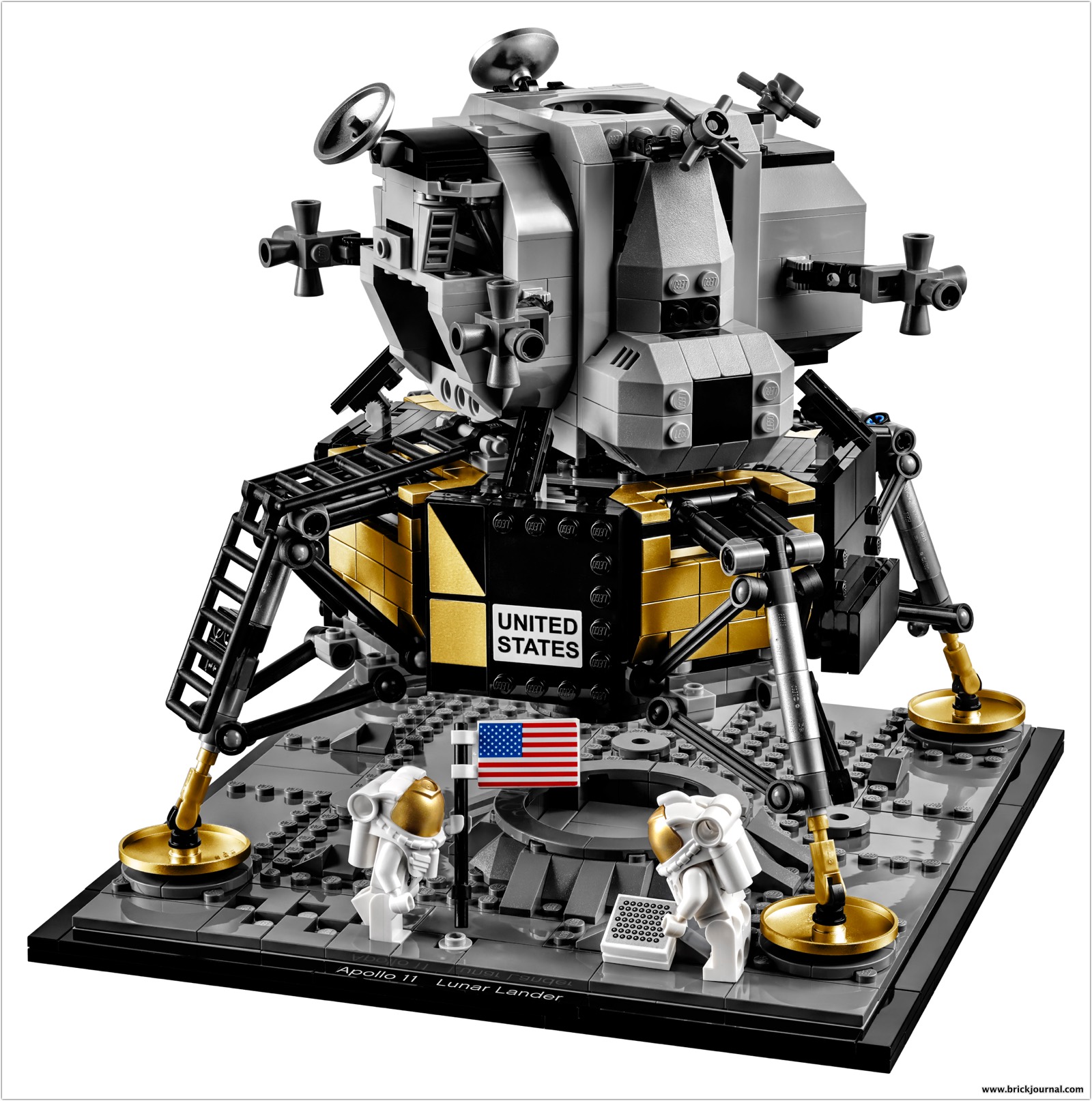 LEGO Group Commemorates First Moon Landing With NASA Apollo 11 Lunar