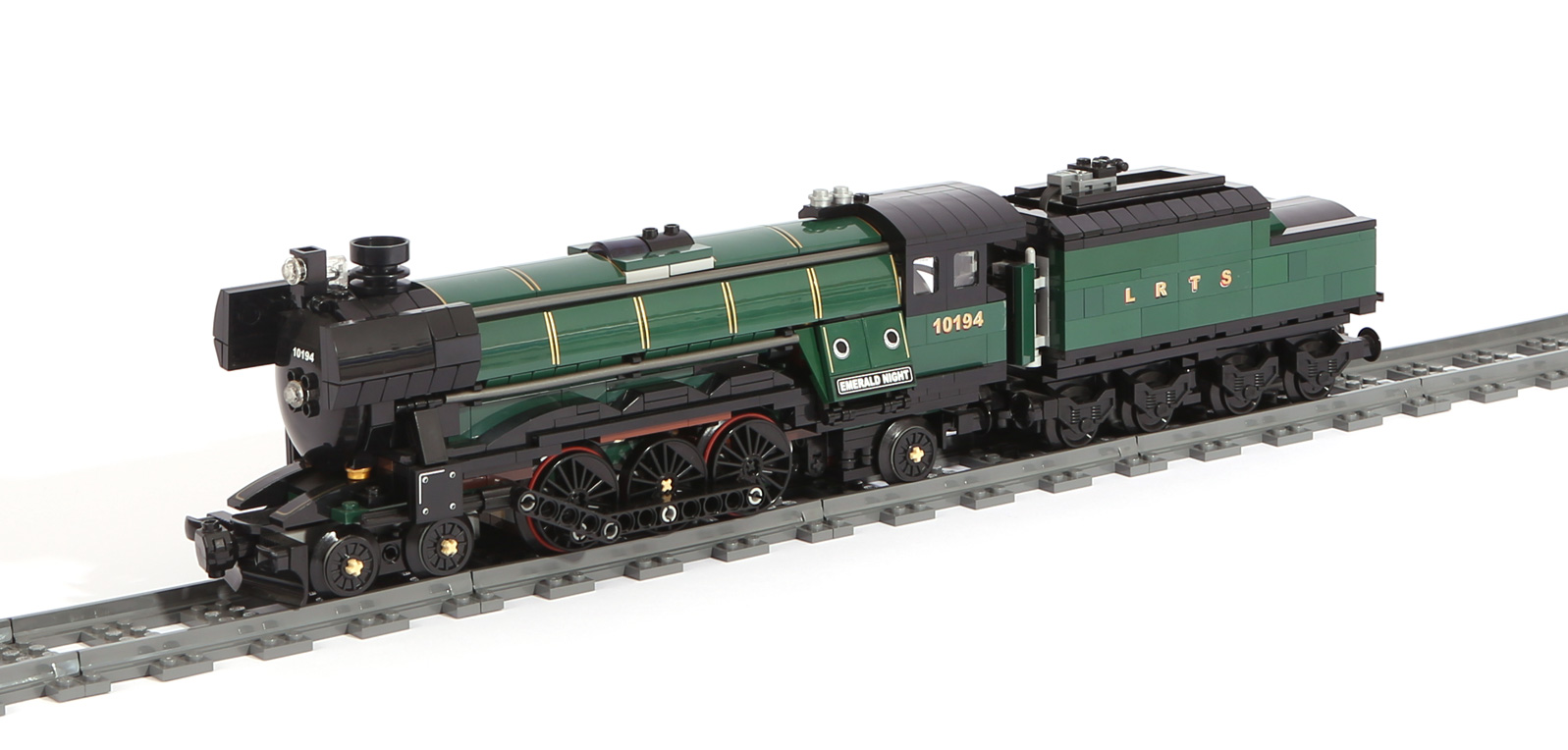 DampflokEmerald Express (Steam Train) Original LEGO Set 10194