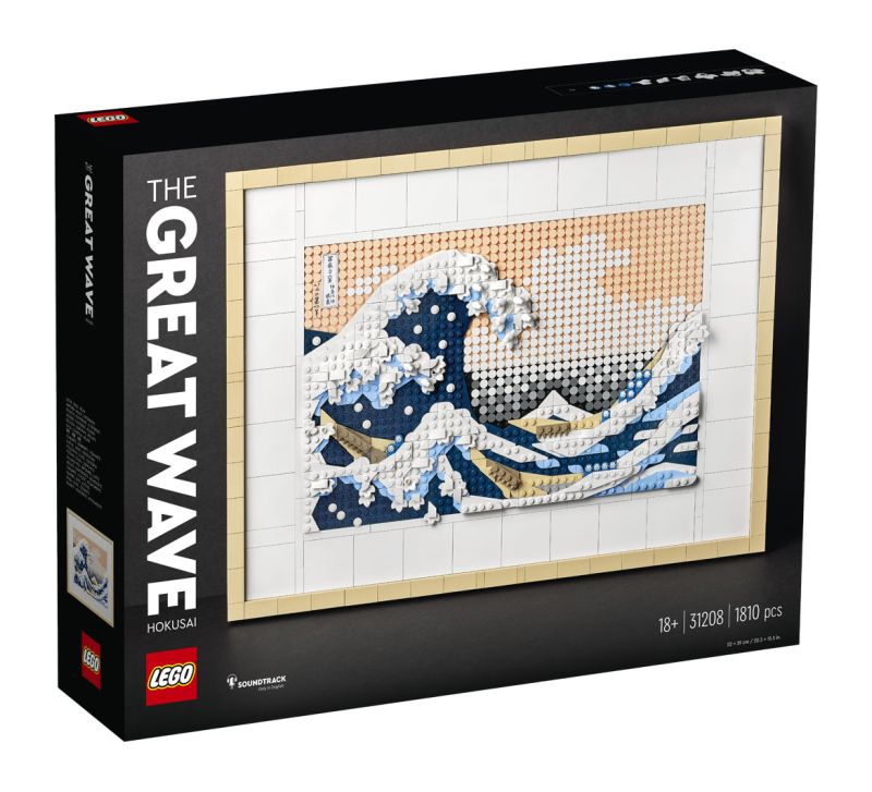LEGO Art Hokusai The Great Wave 31208 Officially Revealed Brick Ranker