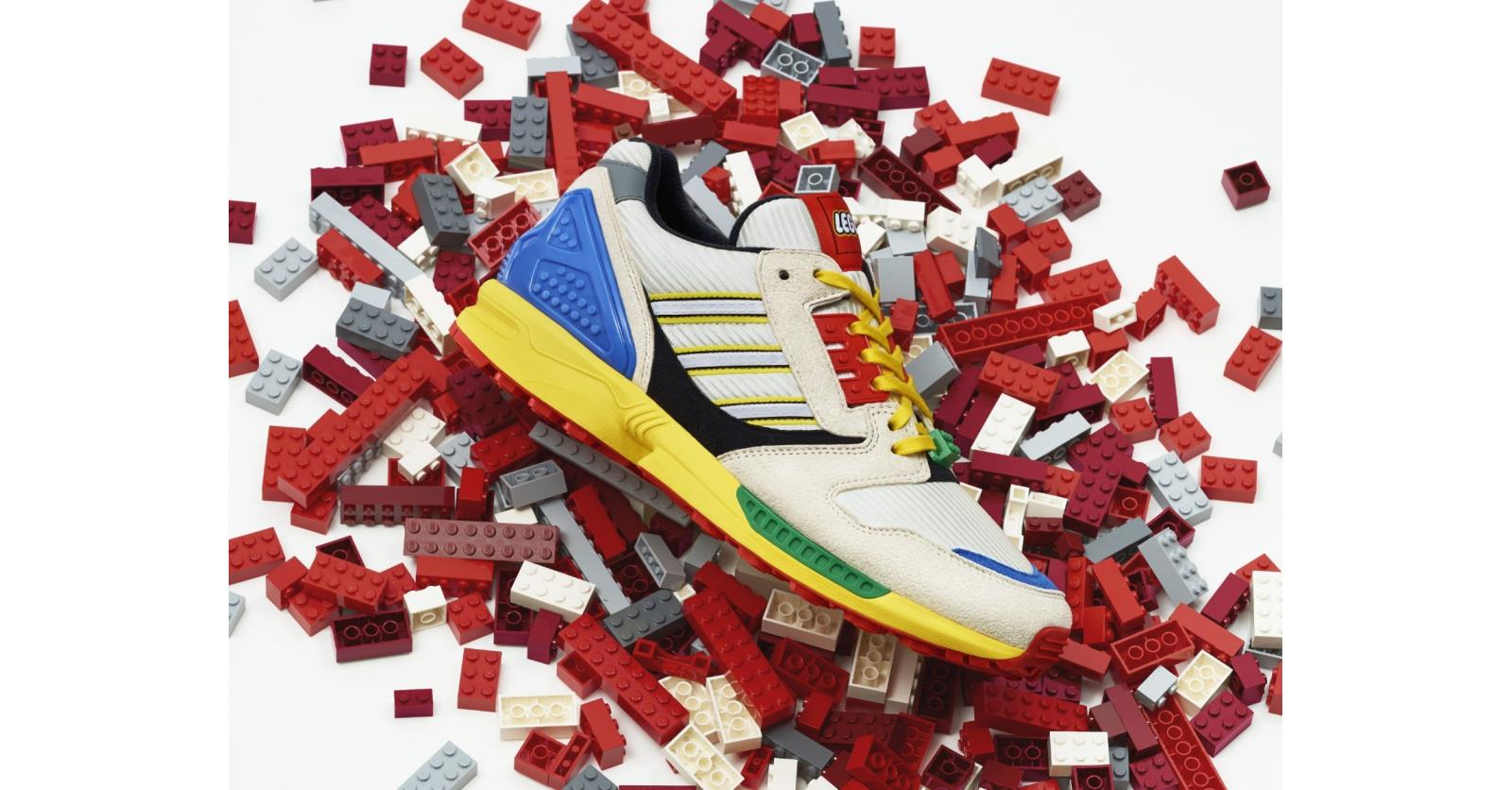 Adidas / LEGO press release Brickset