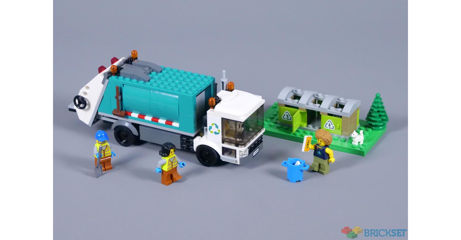 LEGO 60386 Recycling Truck review Brickset
