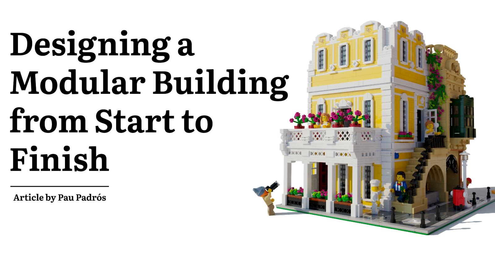 Designing a Modular Building from start to finish Brickset