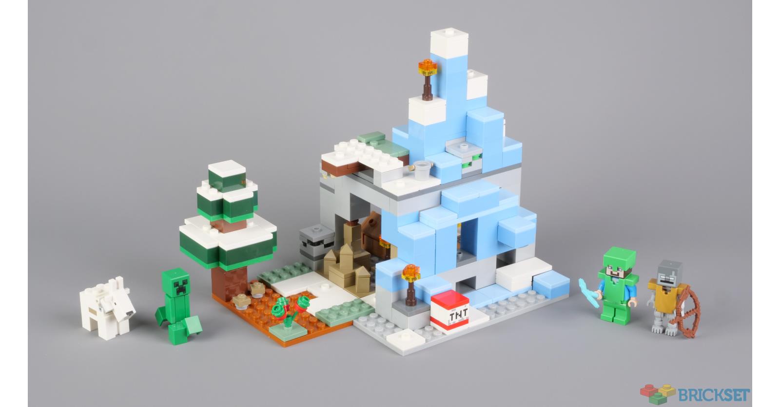 LEGO 21243 The Frozen Peaks review Brickset