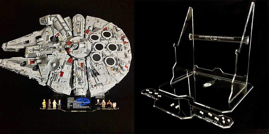Wicked Brick Releases UCS Falcon Display Stand BricksFanz