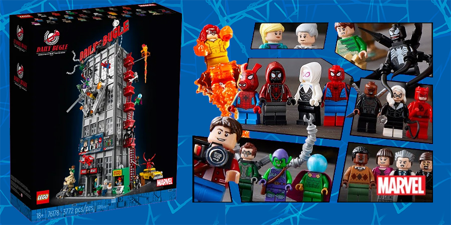 LEGO SpiderMan Daily Bugle Designer Video BricksFanz