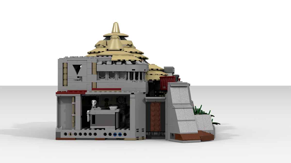 jurassic park visitor center lego