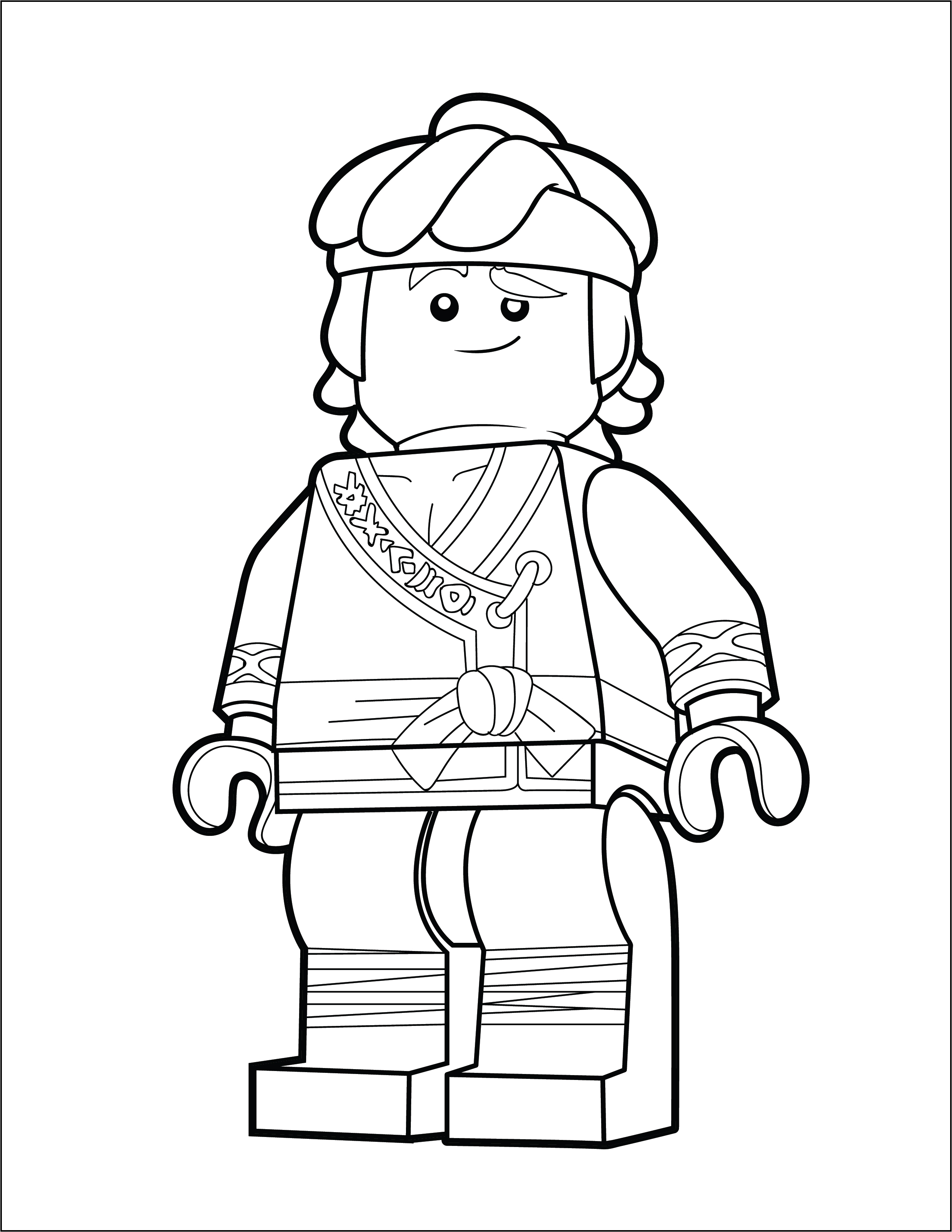 lego ninjago color sheets – Image 6