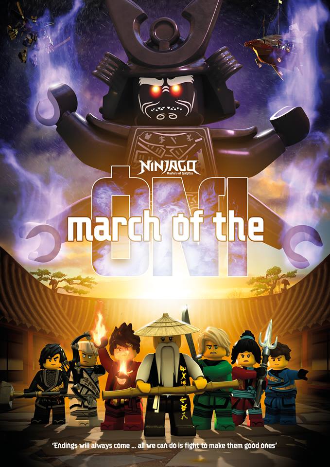 march of the oni ninjago