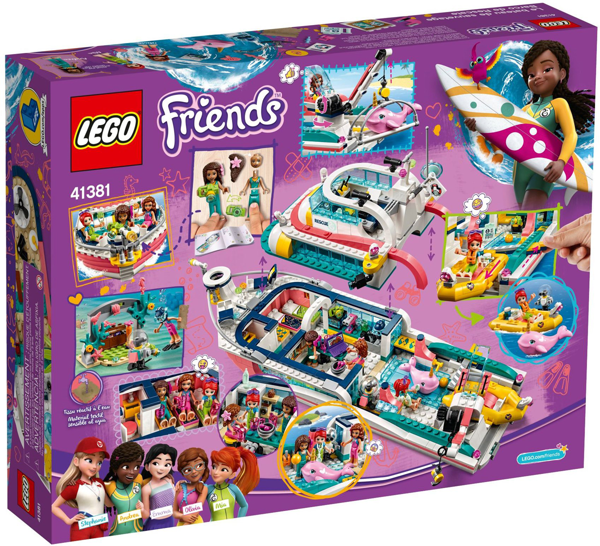 sea life lego friends
