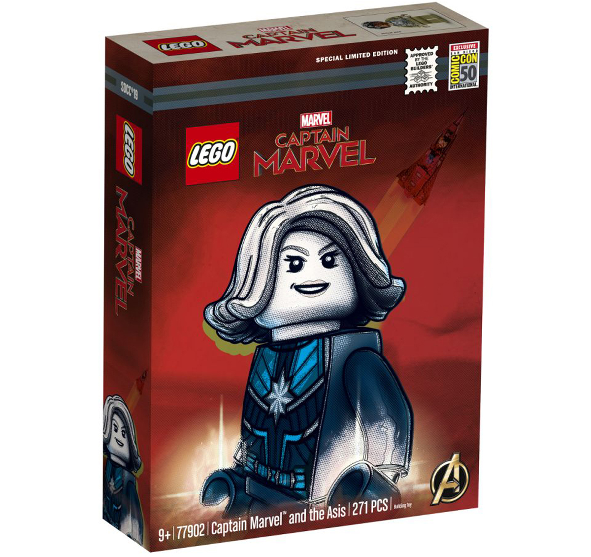 lego captain marvel sdcc 2019