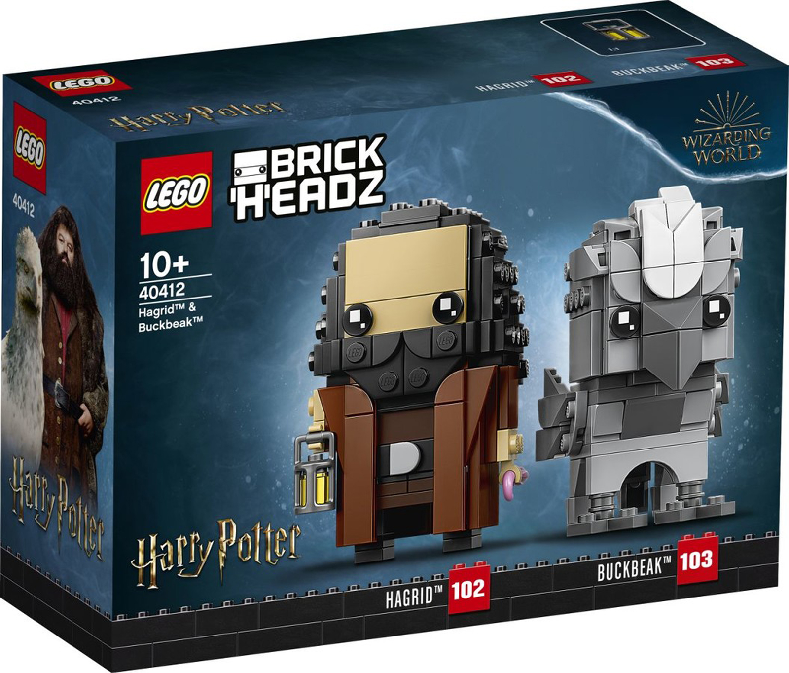 harry potter brick head