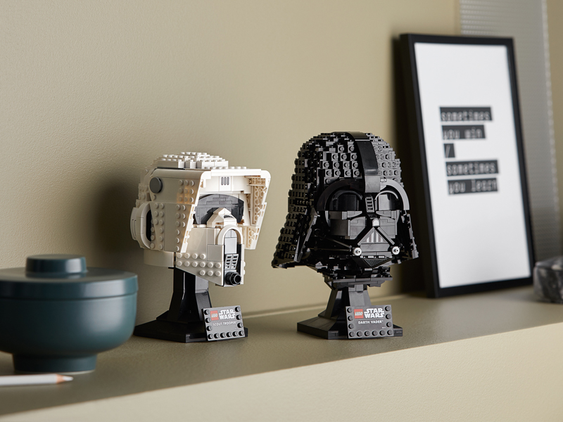 More LEGO Star Wars Helmets Now Up at LEGO ShopHome