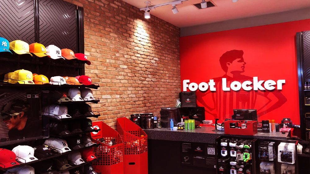Foot Locker Edinburgh, Scotland Brick Slips