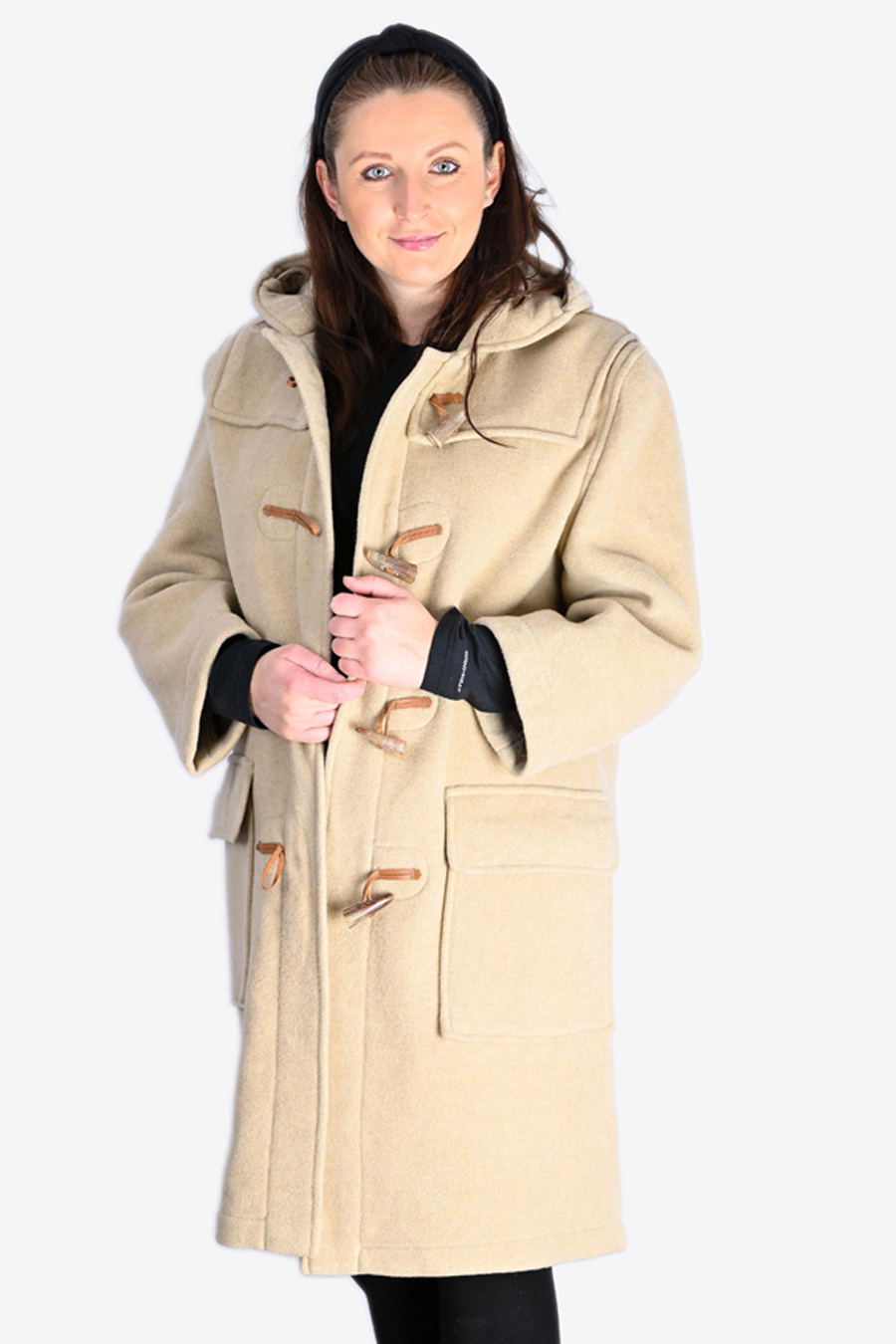 Women's Vintage Gloverall Duffle Coat Size 12 Brick Vintage