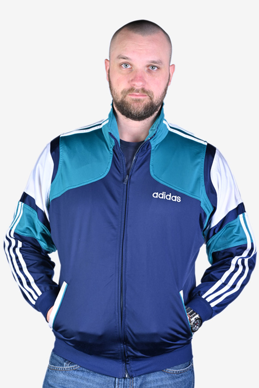 Vintage Adidas Track Jacket Size L Brick Vintage