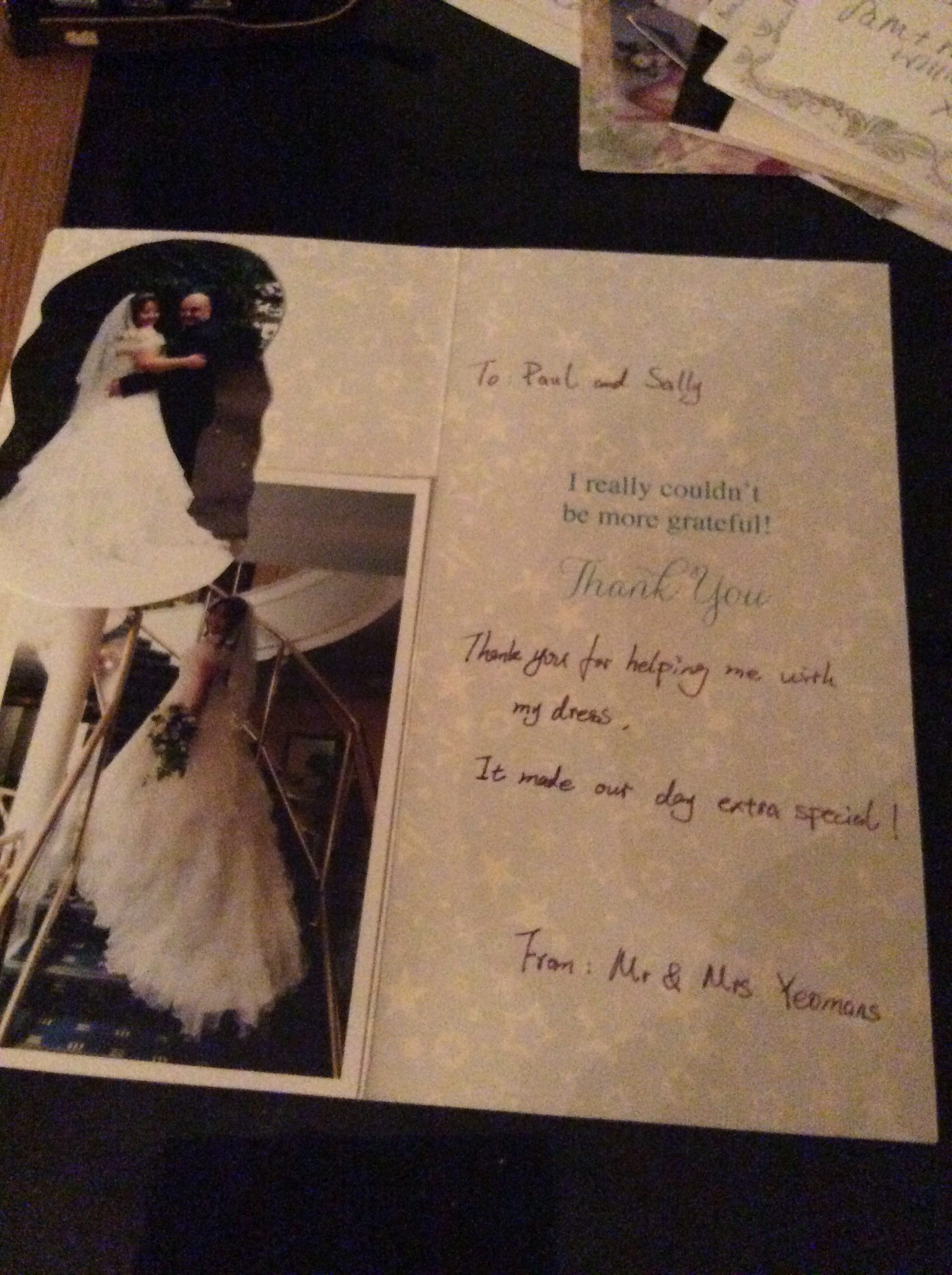 Reviews and Thank you’s ? Wedding Dress Alterations Leicester