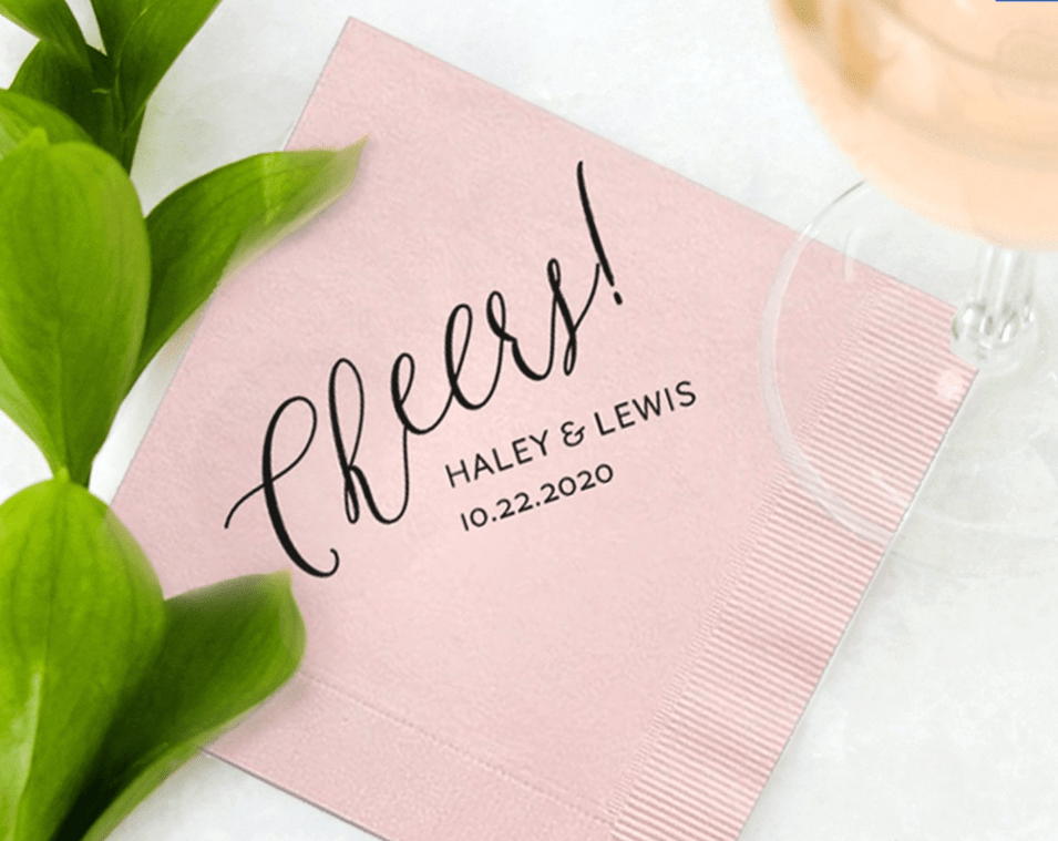 Elegant Napkins and Fold Styles for a Bridal Shower Bridal Shower 101