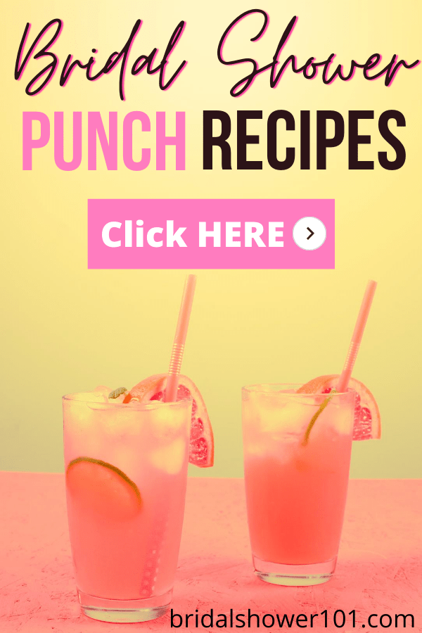 Delicious Bridal Shower Punch Done The Right Way Bridal Shower 101