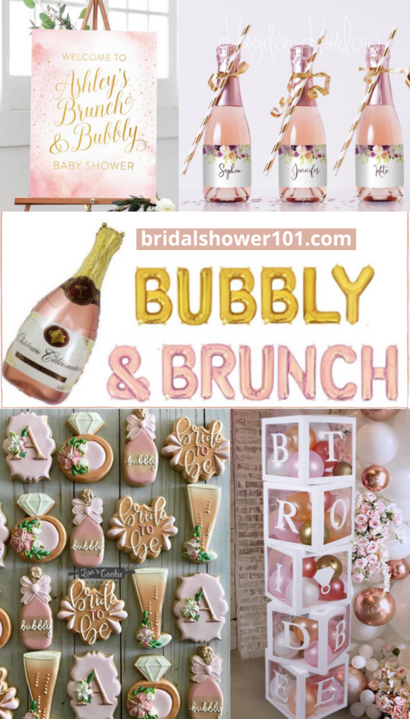 Brunch and Bubbly Bridal Shower Bridal Shower 101