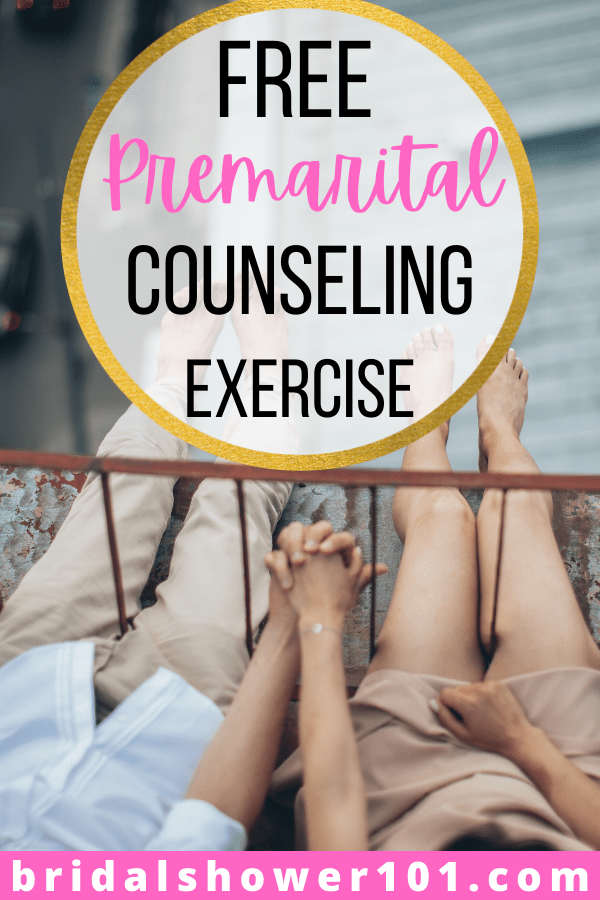 Premarital Counseling Tips (Free Exercise) Bridal Shower 101
