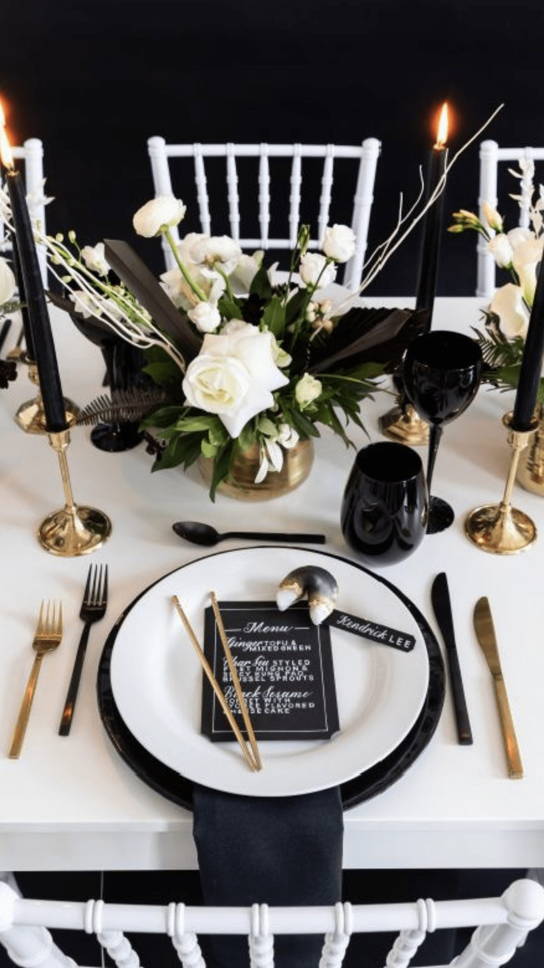Black and White Wedding Ideas Bridal Shower 101