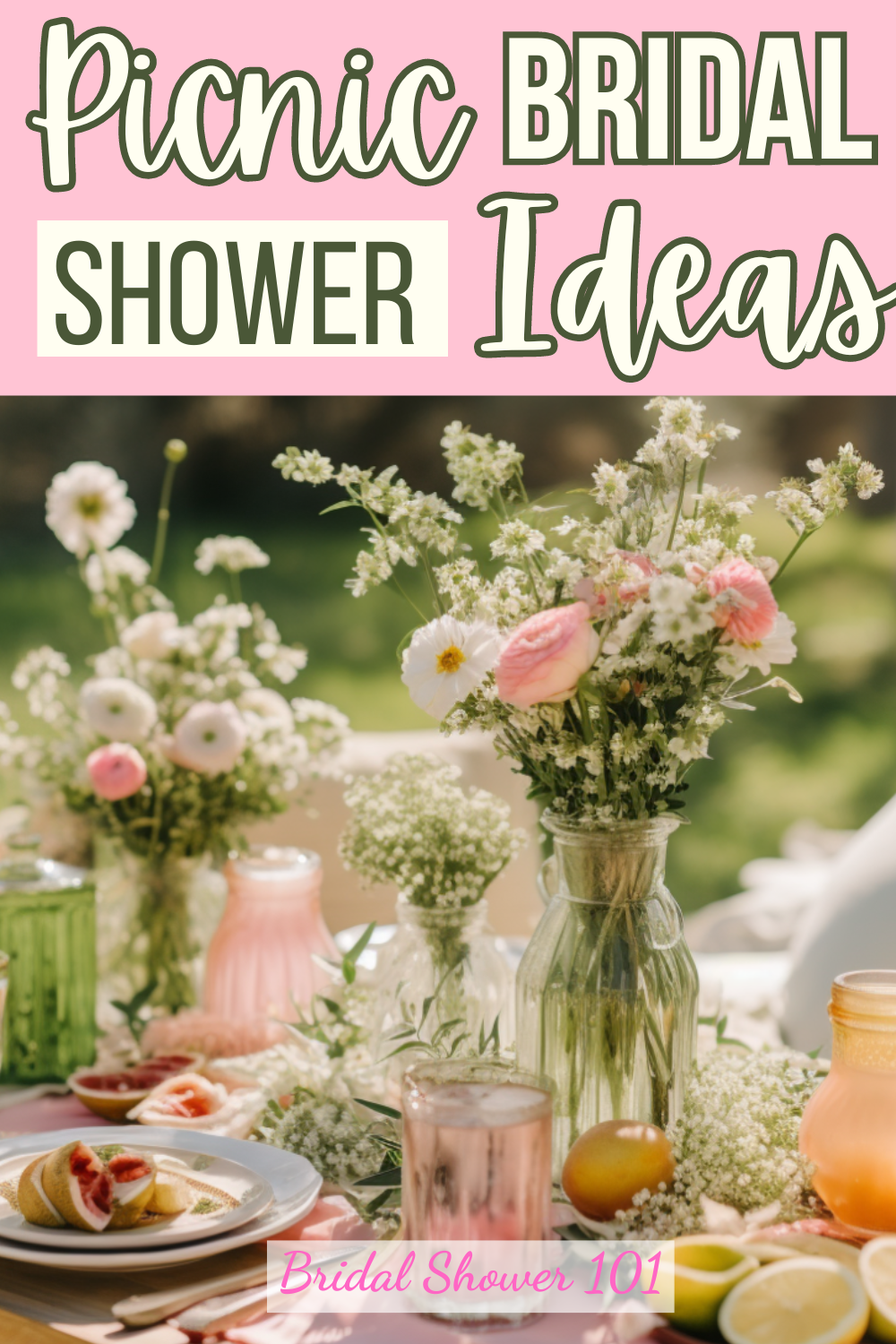 Insanely Cute Picnic Bridal Shower Ideas Bridal Shower 101
