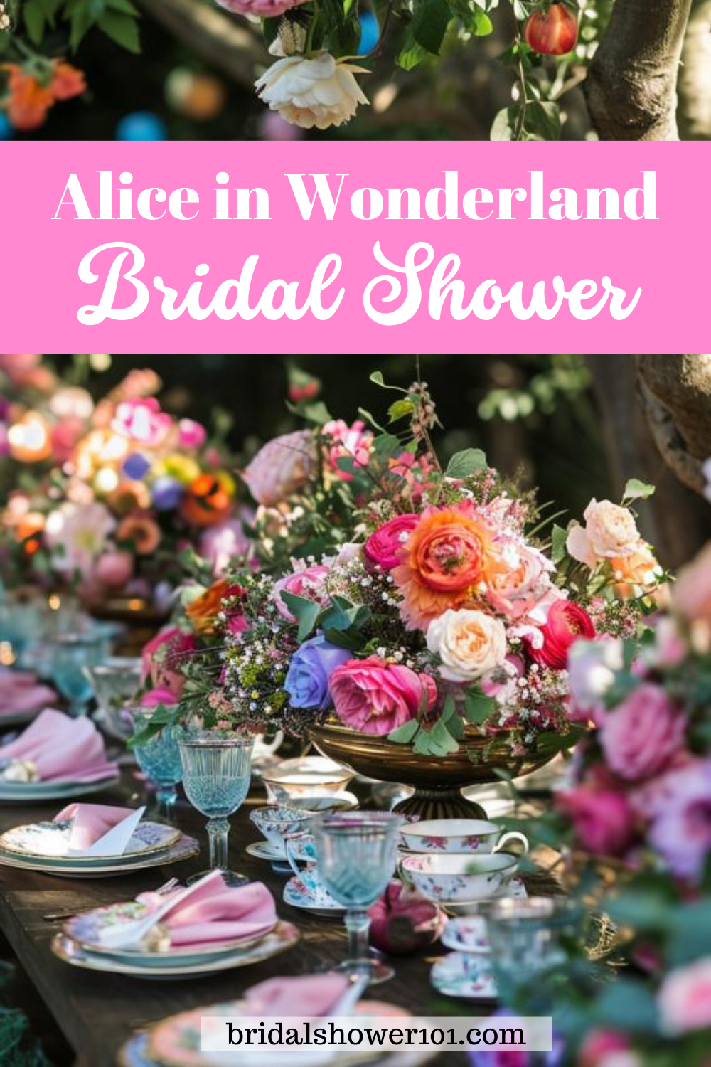 Alice in Wonderland Bridal Shower Bridal Shower 101