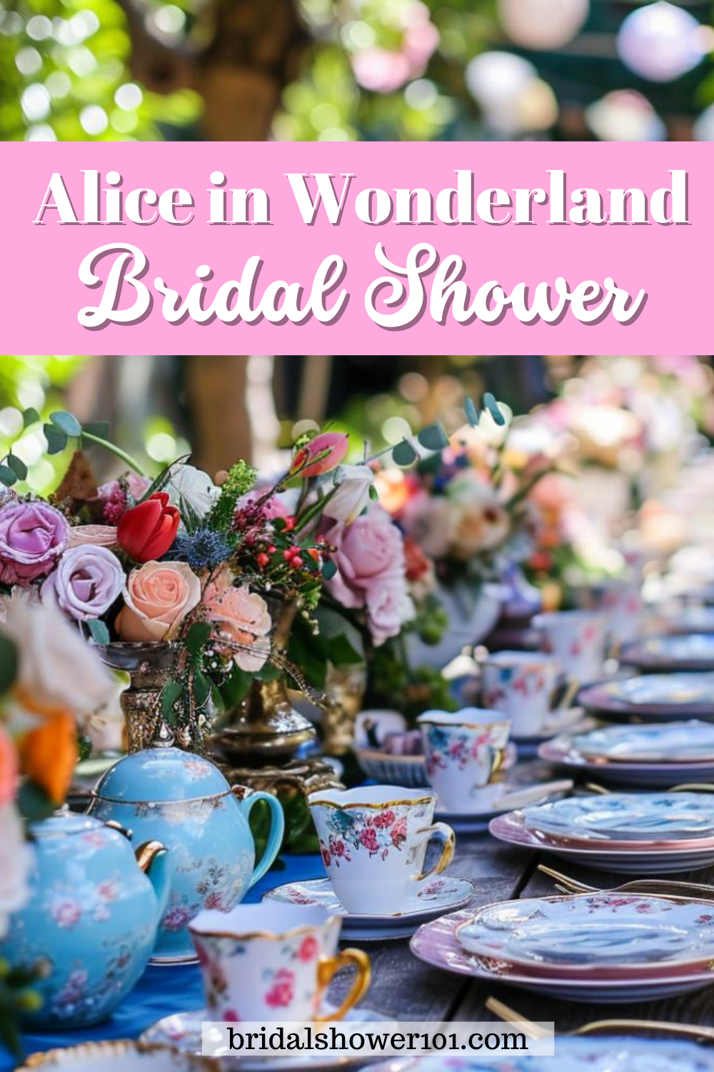 Alice in Wonderland Bridal Shower Bridal Shower 101