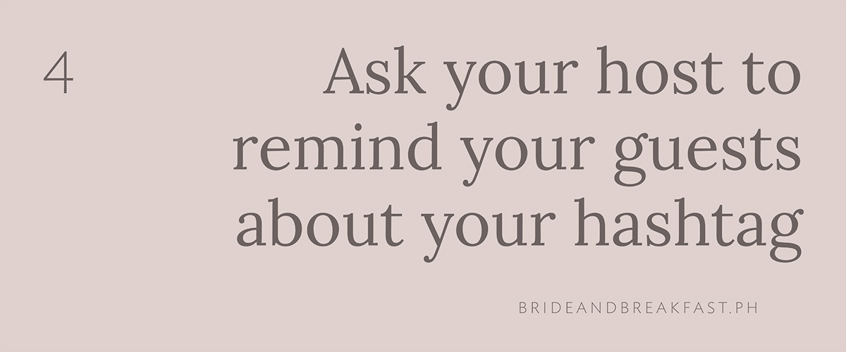 How to Utilize Wedding Hashtag Philippines Wedding Blog