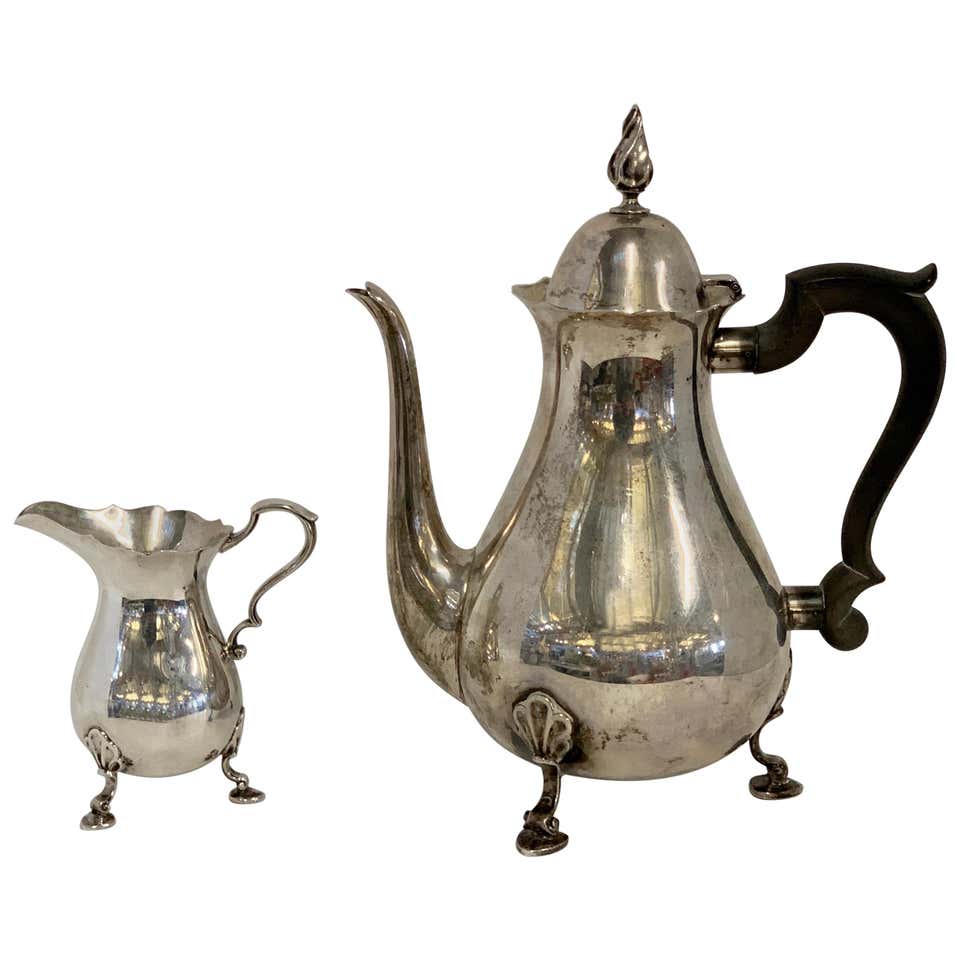 Tiffany and Co. Sterling Silver Teapot and Creamer Bridges Over Time