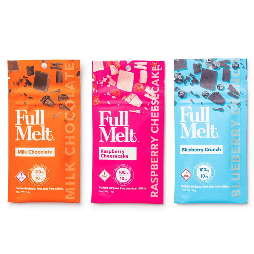 Full Melt Chocolates Edibles Packaging