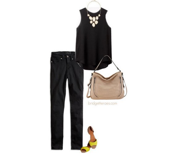 How to Make Your Black Clothes Look More Summery Bridgette Raes Style