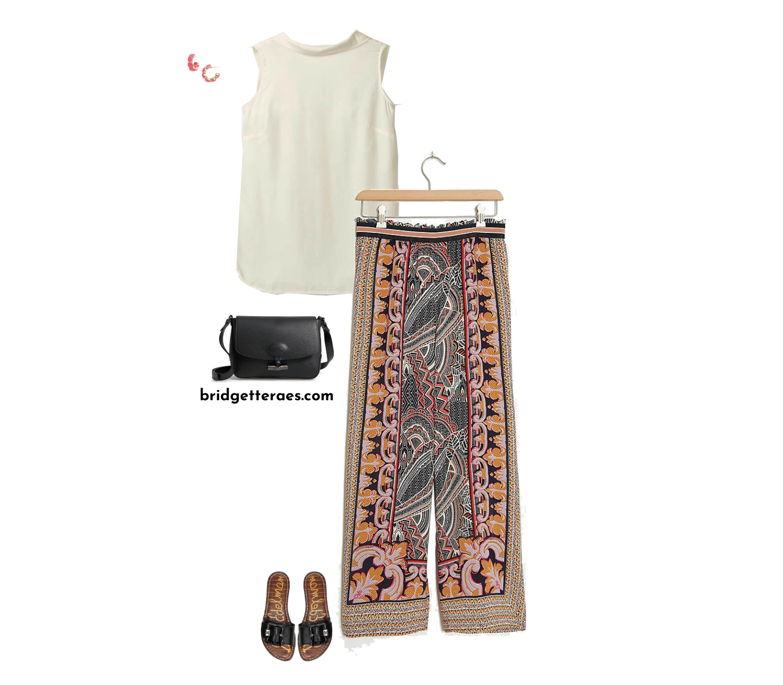 printed pants