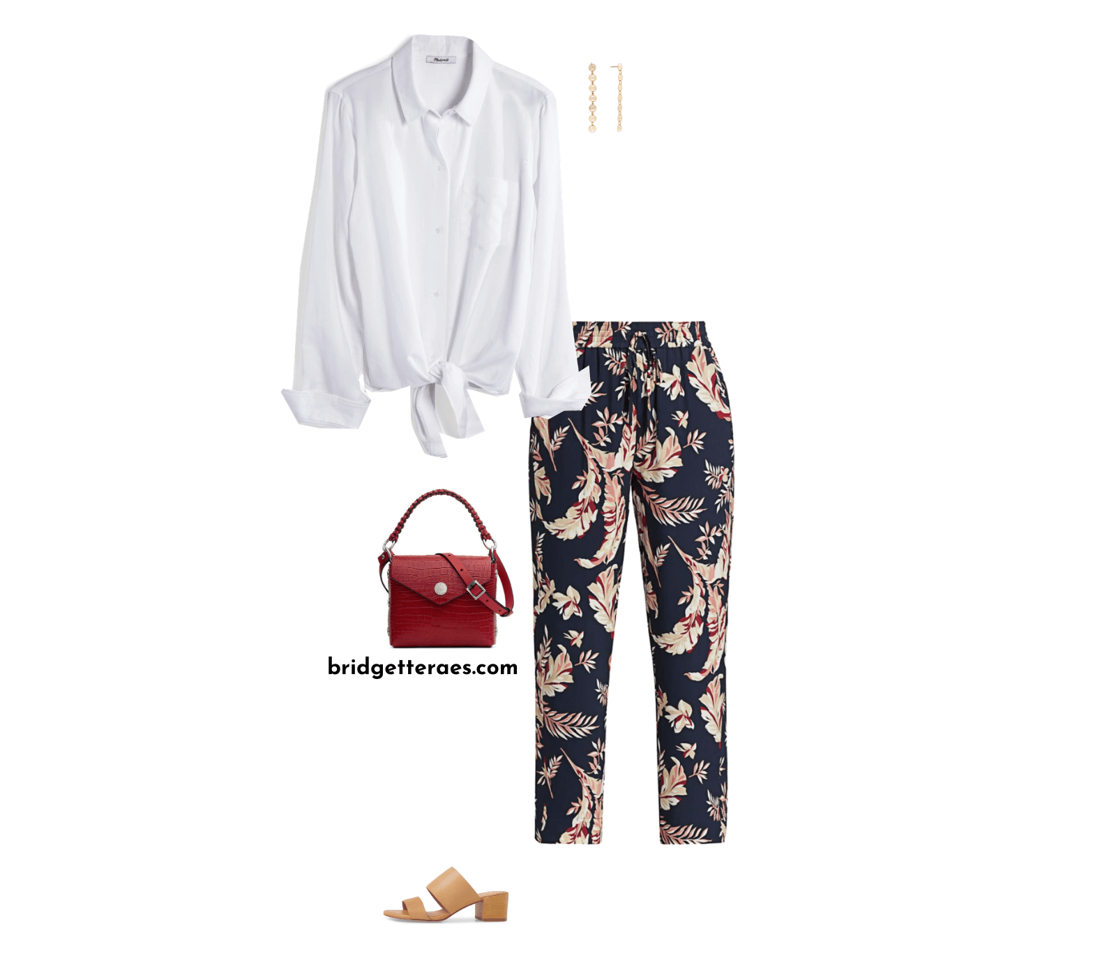 printed pants