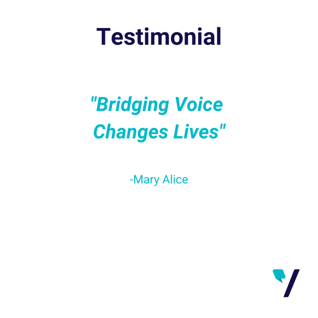 Voice Banking for ALS Patients Bridging Voice