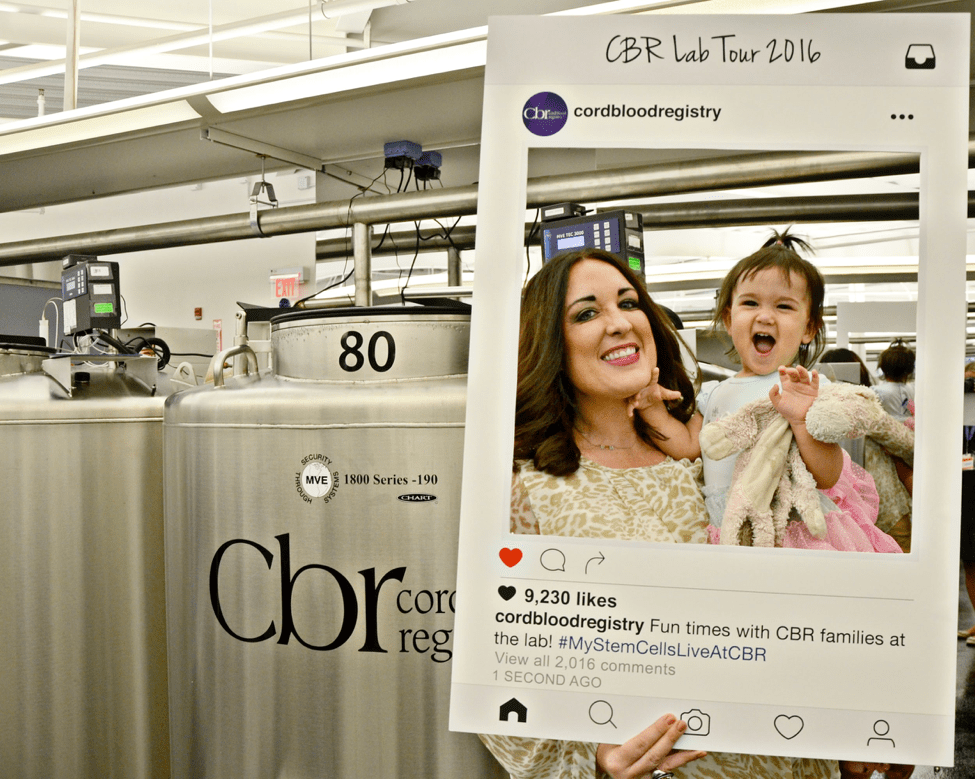 Learning about stem cell storage with Cord Blood Registry ®, CBR ® Lab