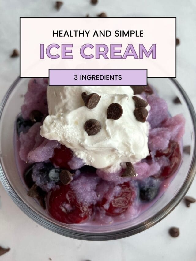 Cherry Berry Ice Cream Brief and Balanced