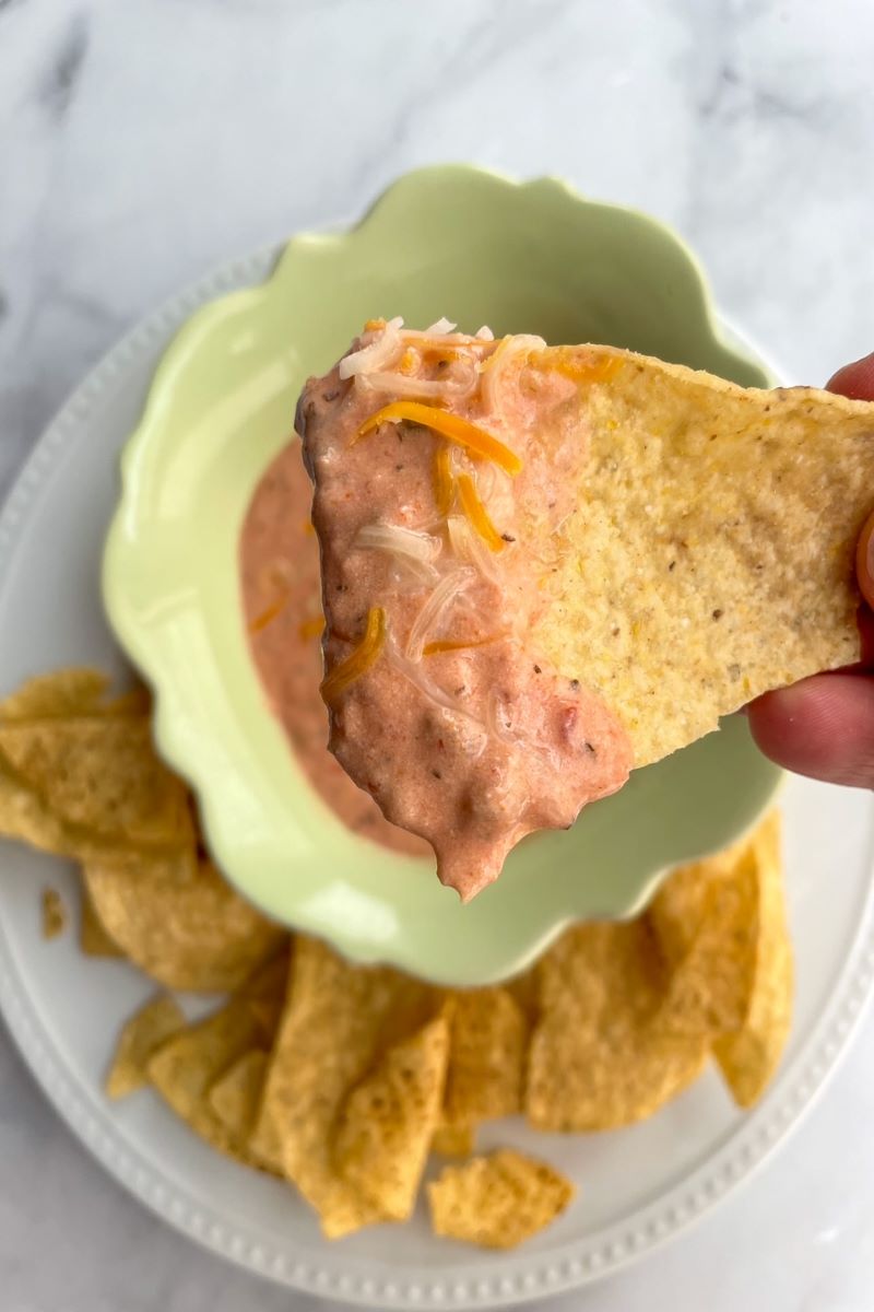 Easy Queso (Skinny Cheese Dip) Brief and Balanced