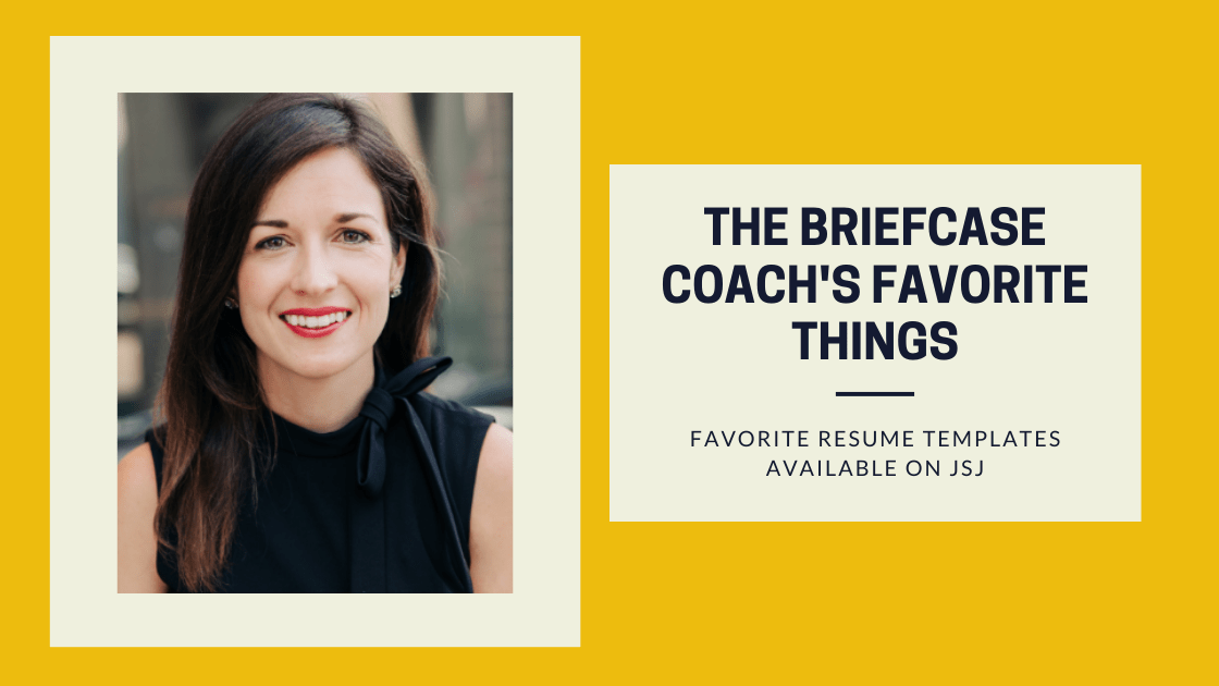 Can I use a resume template? Briefcase Coach