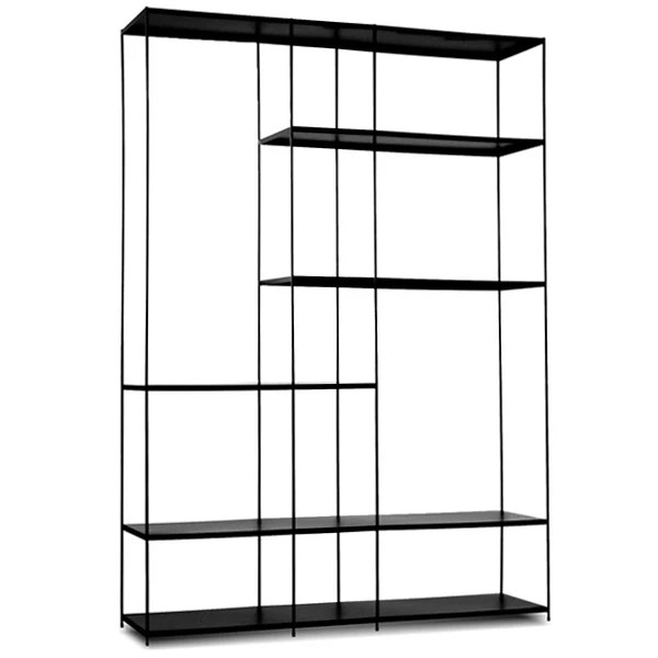 Etta Black Wall Rack Large