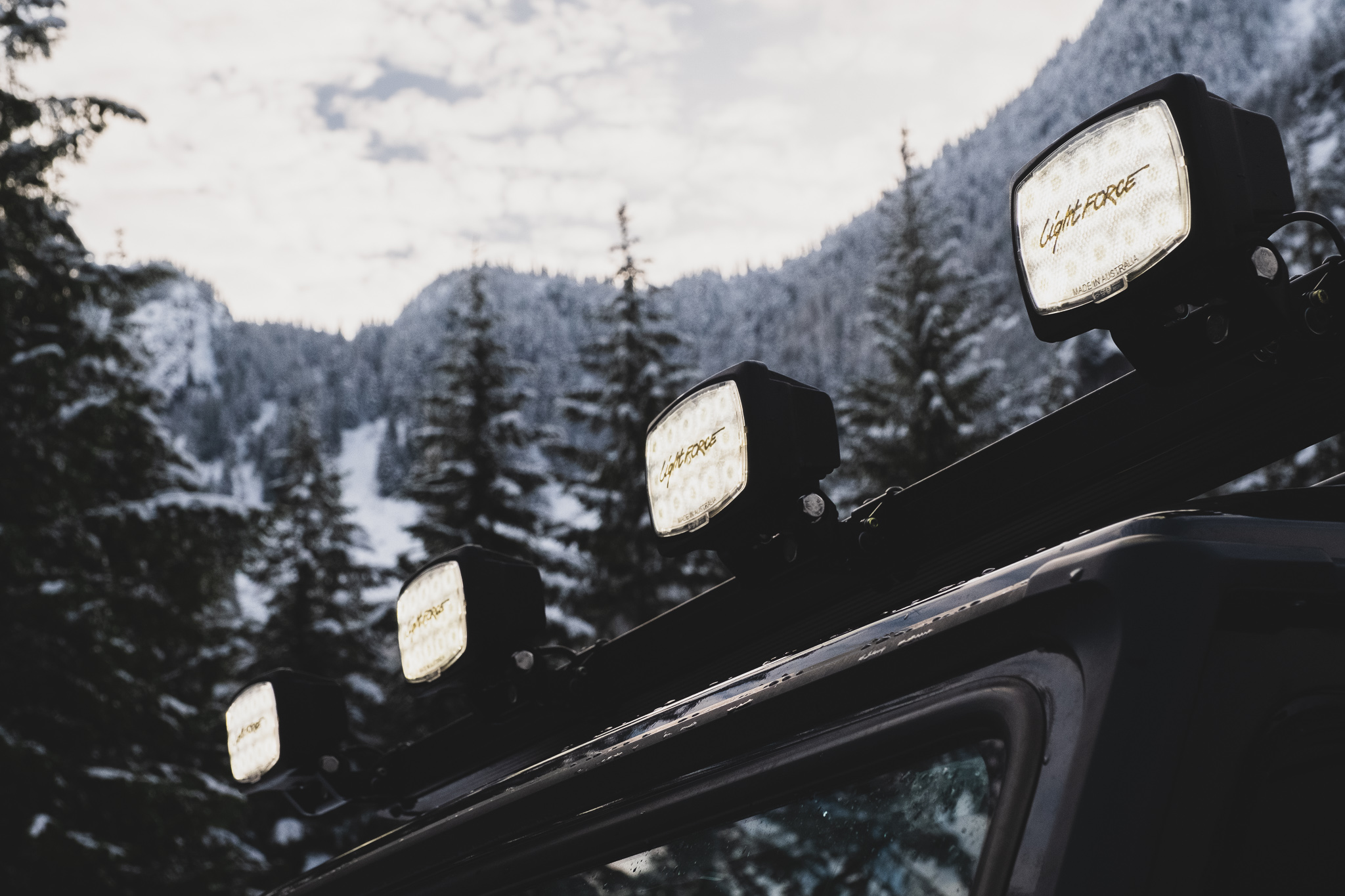 Lightforce Striker LED Compact Driving Lights (2PK w/Harness) Brigade
