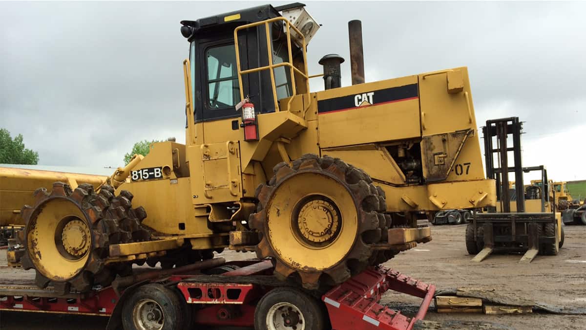 CAT 815 Packer Rentals Edmonton, AB Briggs Equipment Ltd.